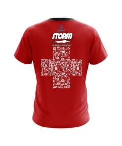 Alternative view of Storm Rescue Red Cross CoolWick Bowling Jersey