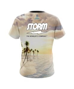Alternative view of Storm Summer Island CoolWick Bowling Jersey