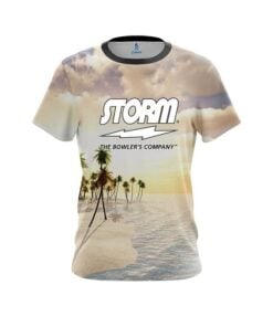 Storm Summer Island CoolWick Bowling Jersey