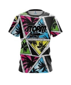 Storm Summer Palms CoolWick Bowling Jersey