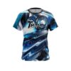 Track Futuristic Plasma Waves CoolWick Bowling Jersey