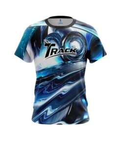 Track Futuristic Plasma Waves CoolWick Bowling Jersey