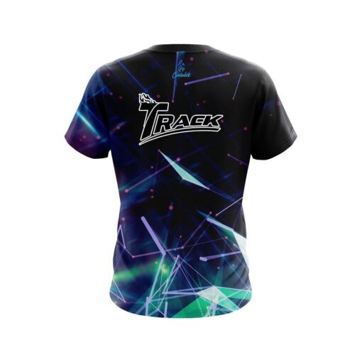 Track Gleaming Shapes CoolWick Bowling Jersey - Image 2