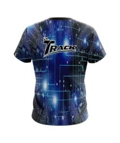 Alternative view of Track Motherboard Blue CoolWick Bowling Jersey