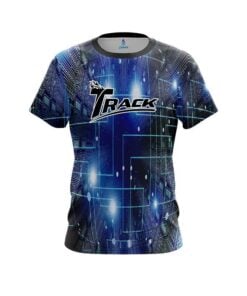 Track Motherboard Blue CoolWick Bowling Jersey