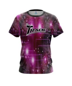 Track Motherboard Pink CoolWick Bowling Jersey