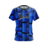 Track Movie Reel Blue CoolWick Bowling Jersey