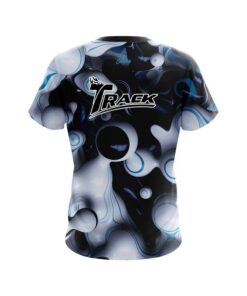 Alternative view of Track Paint Swirl Blob CoolWick Bowling Jersey