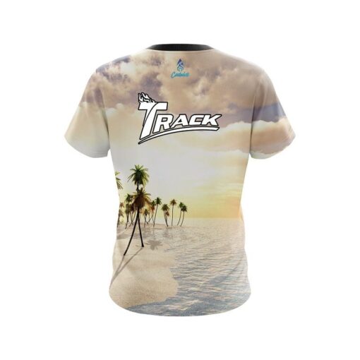 Track Summer Island CoolWick Bowling Jersey - Image 2