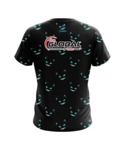 Alternative view of 900 Global Cheshire Midnight Cat CoolWick Bowling Jersey