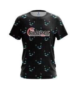 900 Global Cheshire Midnight Cat CoolWick Bowling Jersey