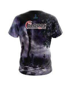 Alternative view of 900 Global Ghost Cemetery CoolWick Bowling Jersey