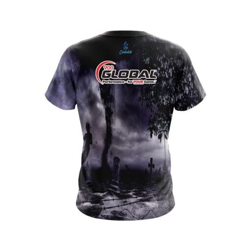 900 Global Ghost Cemetery CoolWick Bowling Jersey - Image 2