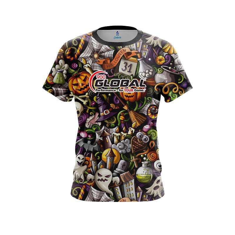 900 Global Trick O Treat CoolWick Bowling Jersey