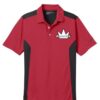 Brunswick Gym Red Nike Coolwick Embroidery Dri-FIT Polo