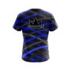 Brunswick Turmoil Blue CoolWick Bowling Jersey - Image 2