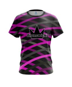 Brunswick Turmoil Pink CoolWick Bowling Jersey