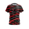 Brunswick Turmoil Red CoolWick Bowling Jersey