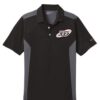 Columbia 300 Black Grey Nike Coolwick Embroidery Dri-FIT Polo
