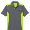 Columbia 300 Dark Grey Nike Coolwick Embroidery Dri-FIT Polo