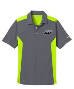 Columbia 300 Dark Grey Nike Coolwick Embroidery Dri-FIT Polo