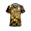 Columbia 300 Gold Block Burst CoolWick Bowling Jersey