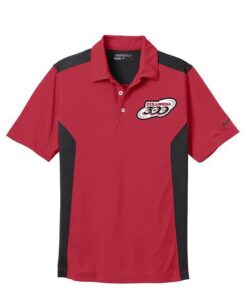 Columbia 300 Gym Red Nike Coolwick Embroidery Dri-FIT Polo