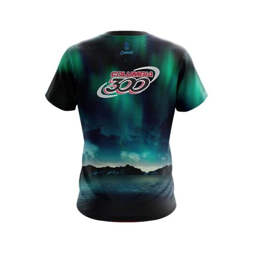 Columbia 300 Northern Lights CoolWick Bowling Jersey - Image 2