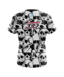 Alternative view of Columbia 300 Skeleton Grunge CoolWick Bowling Jersey