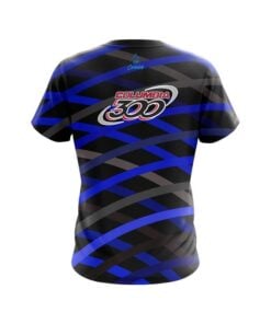 Alternative view of Columbia 300 Turmoil Blue CoolWick Bowling Jersey