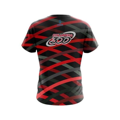 Columbia 300 Turmoil Red CoolWick Bowling Jersey - Image 2