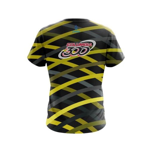 Columbia 300 Turmoil Yellow CoolWick Bowling Jersey - Image 2