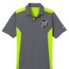 DV8 Dark Grey Nike Coolwick Embroidery Dri-FIT Polo