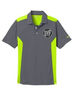 DV8 Dark Grey Nike Coolwick Embroidery Dri-FIT Polo