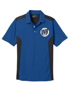 DV8 Gym Blue Nike Coolwick Embroidery Dri-FIT Polo