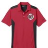 DV8 Gym Red Nike Coolwick Embroidery Dri-FIT Polo