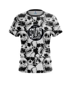 DV8 Skeleton Grunge CoolWick Bowling Jersey