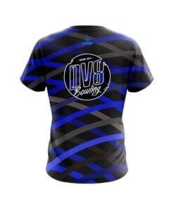 Alternative view of DV8 Turmoil Blue CoolWick Bowling Jersey