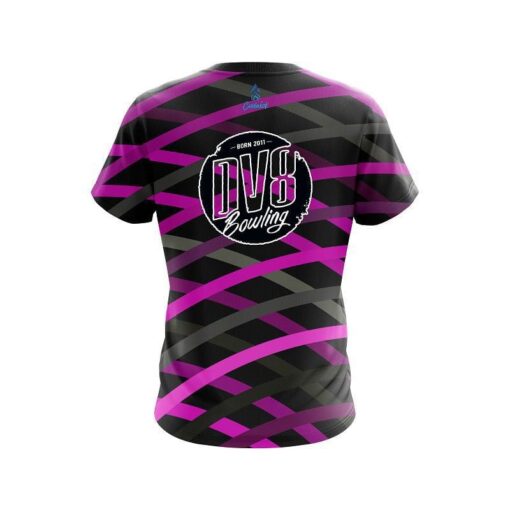 DV8 Turmoil Pink CoolWick Bowling Jersey - Image 2