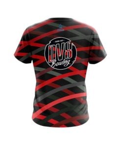 Alternative view of DV8 Turmoil Red CoolWick Bowling Jersey