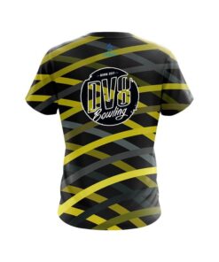 Alternative view of DV8 Turmoil Yellow CoolWick Bowling Jersey
