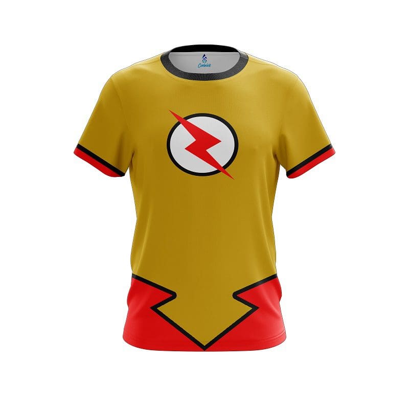 Flash TV Super Hero Reverse CoolWick Bowling Jersey