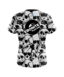Alternative view of Ebonite Skeleton Grunge CoolWick Bowling Jersey