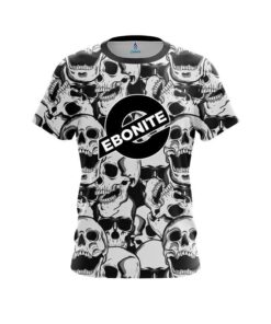 Ebonite Skeleton Grunge CoolWick Bowling Jersey