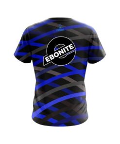 Alternative view of Ebonite Turmoil Blue CoolWick Bowling Jersey