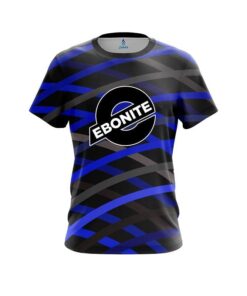 Ebonite Turmoil Blue CoolWick Bowling Jersey