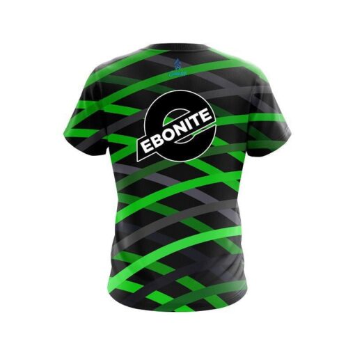 Ebonite Turmoil Green CoolWick Bowling Jersey - Image 2