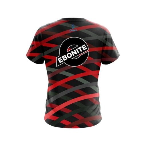 Ebonite Turmoil Red CoolWick Bowling Jersey - Image 2