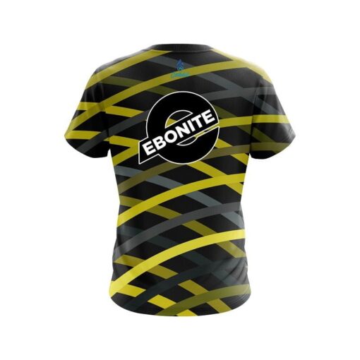 Ebonite Turmoil Yellow CoolWick Bowling Jersey - Image 2