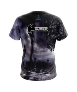 Alternative view of Hammer Ghost Cemetery CoolWick Bowling Jersey